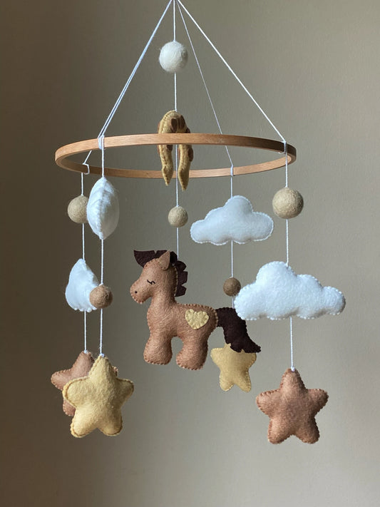 Horse crib mobile - 2