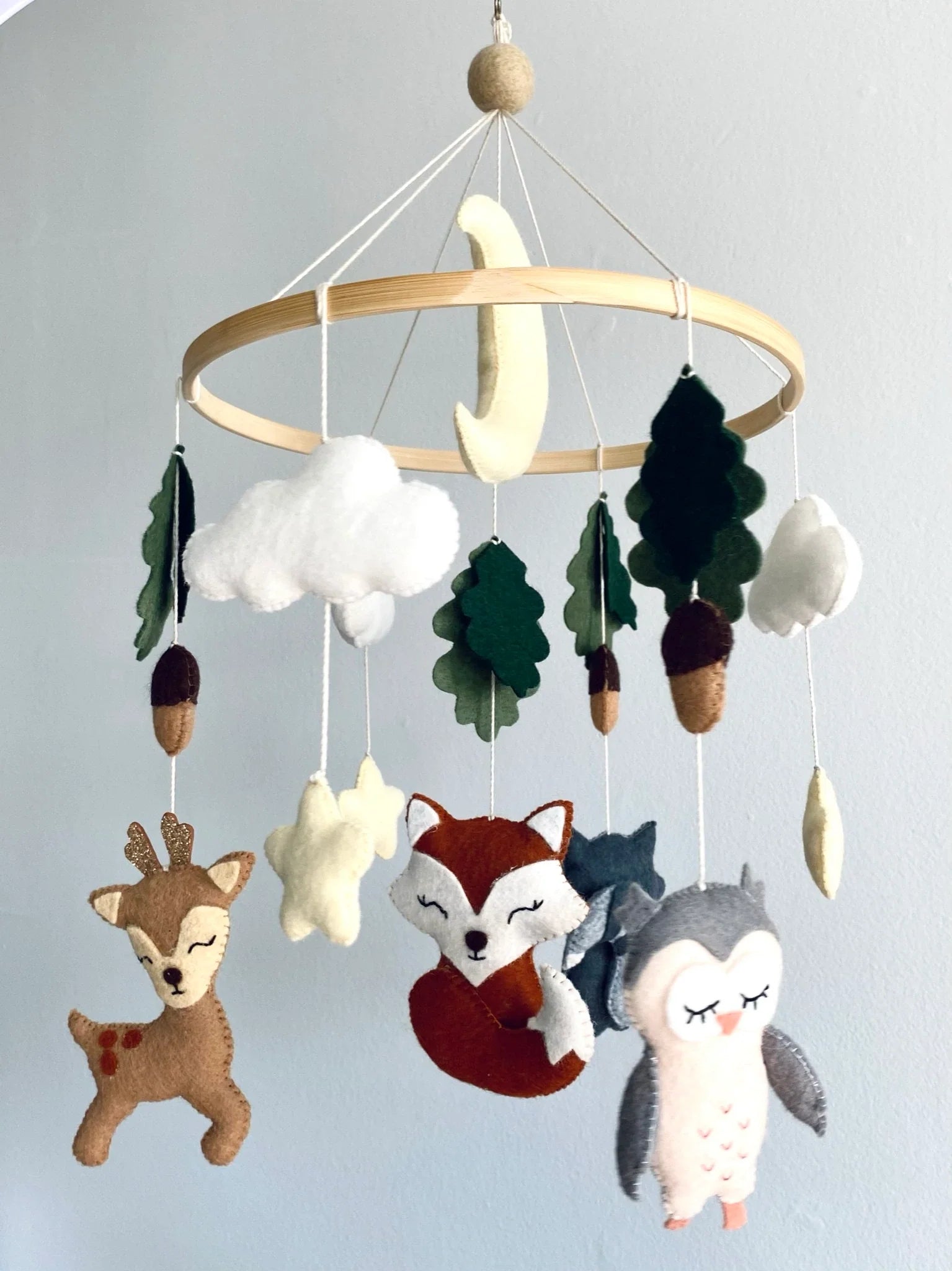 Woodland Baby Mobile