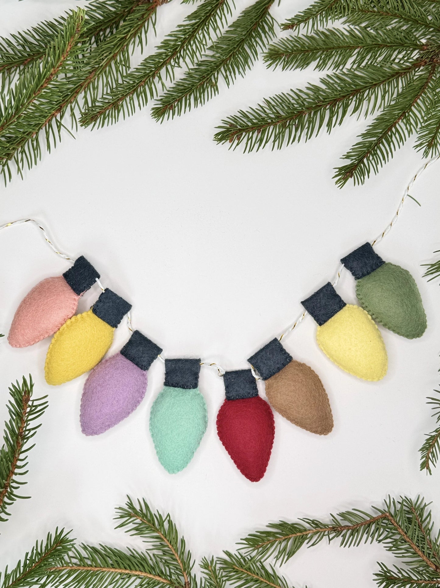  Christmas Bulb Garland 