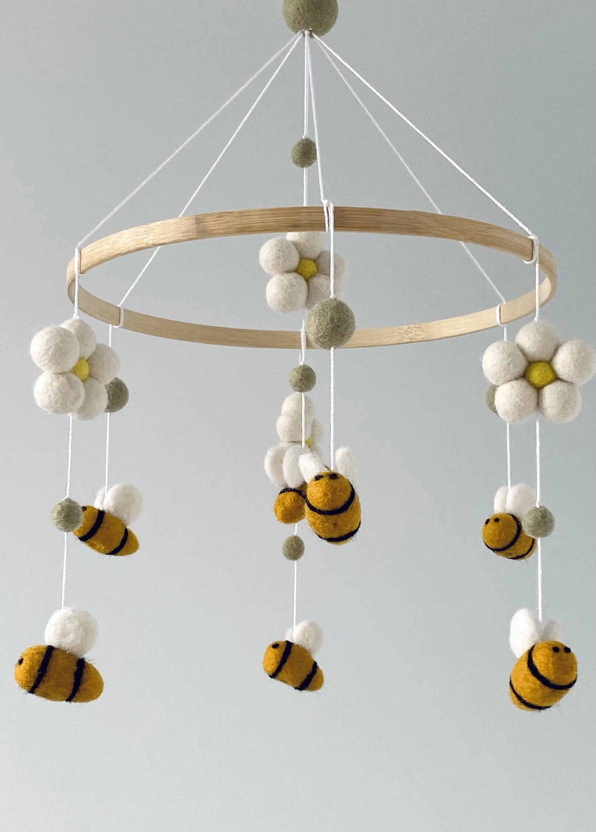 Bee mobile with flower thumbnail - 3
