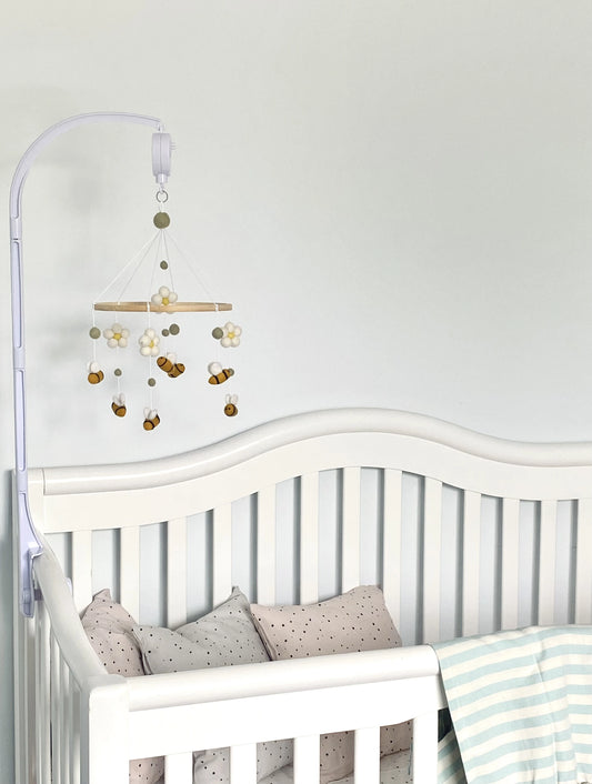 Bee mobile with flower - 2