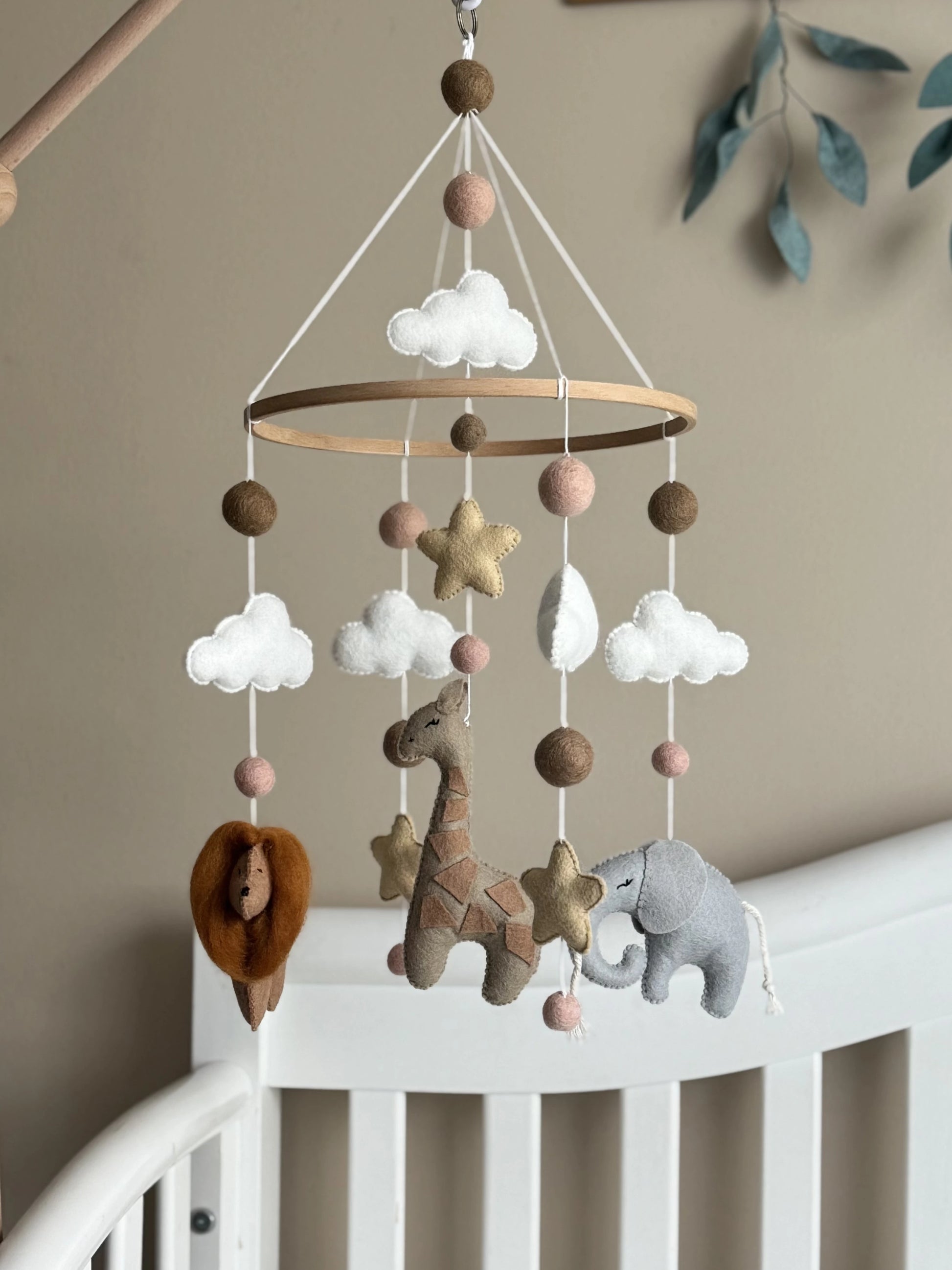 Safari baby mobile for crib thumbnail - 4