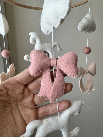 Rocking Horse Baby Mobile - 3