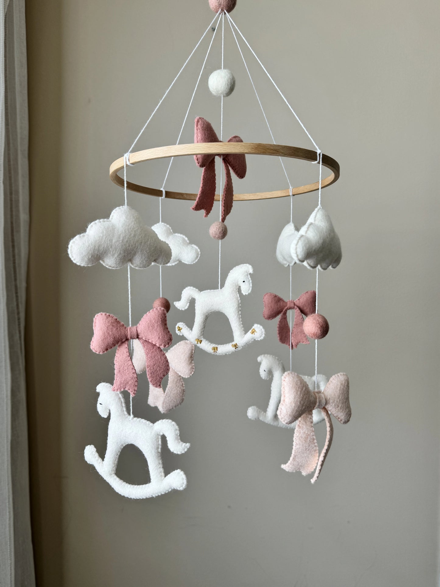Rocking Horse Baby Mobile