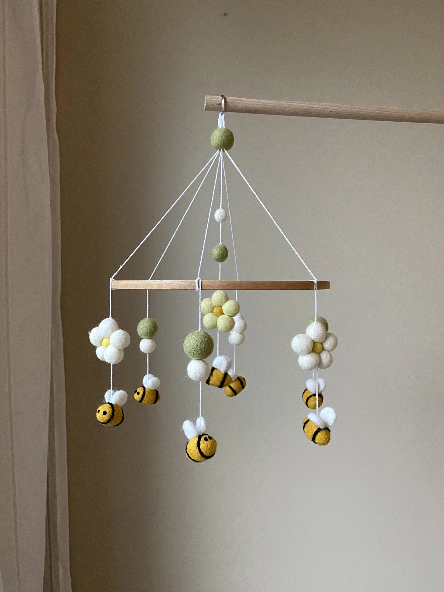 Bee mobile for woodland nursery