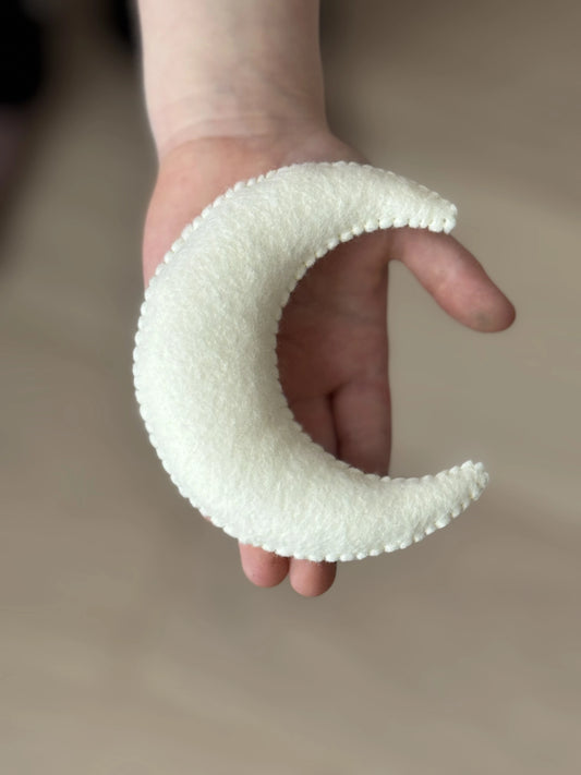 Felt DIY Ornament Set: Star, Moon and Cloud (PDF) - 1