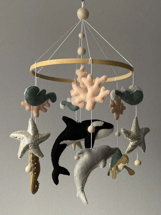 Ocean baby mobile – FluffyTailsbyMia