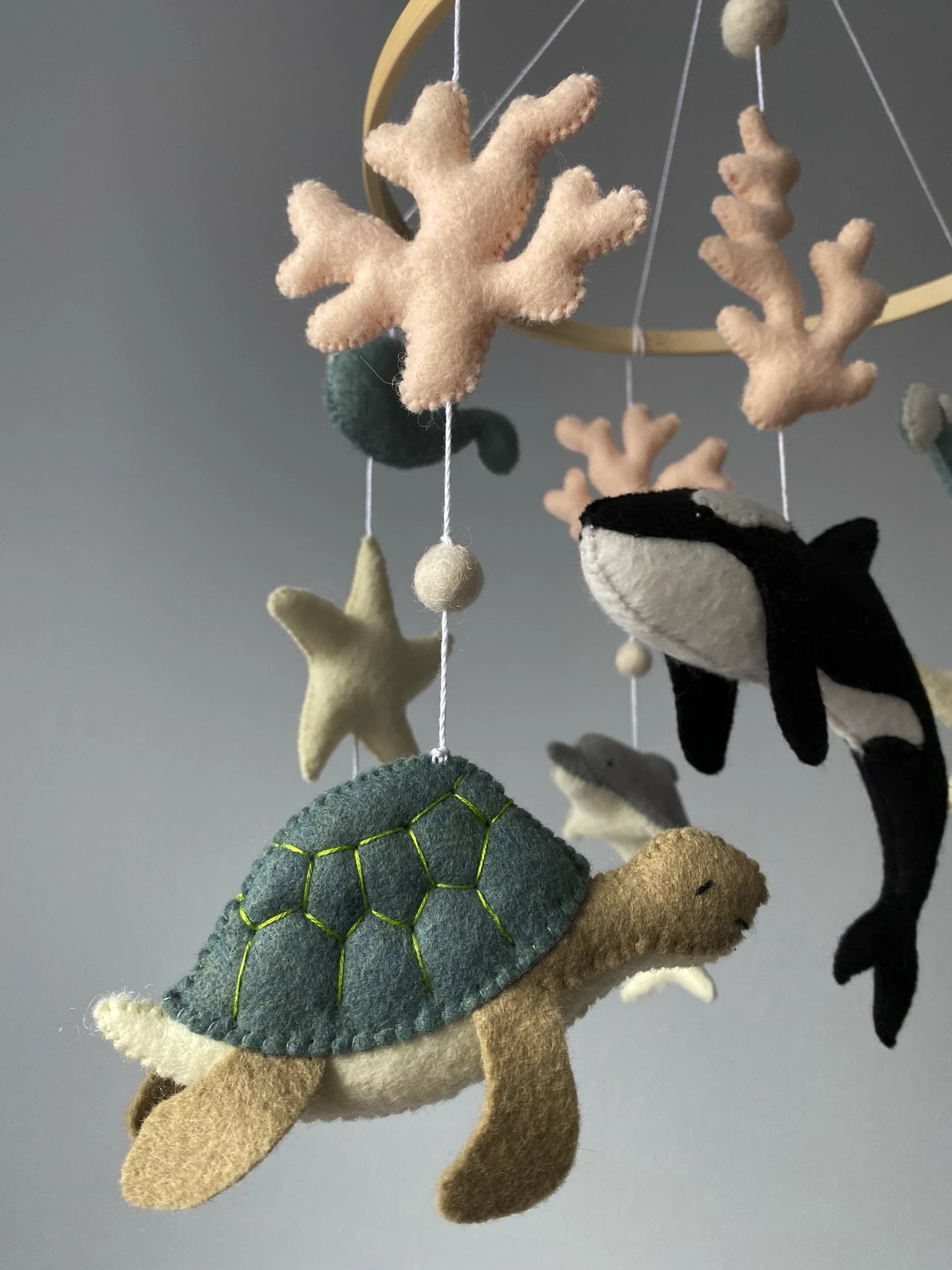 Ocean baby mobile thumbnail - 3