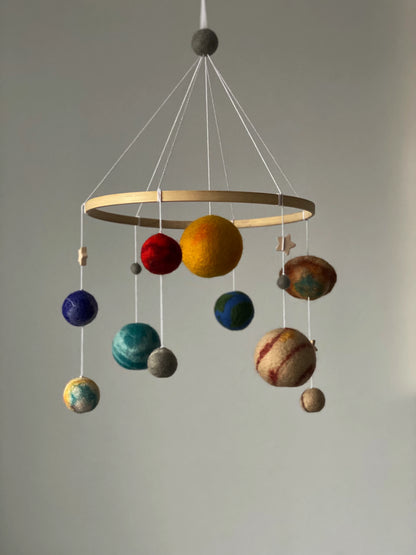 Space baby mobile - 1