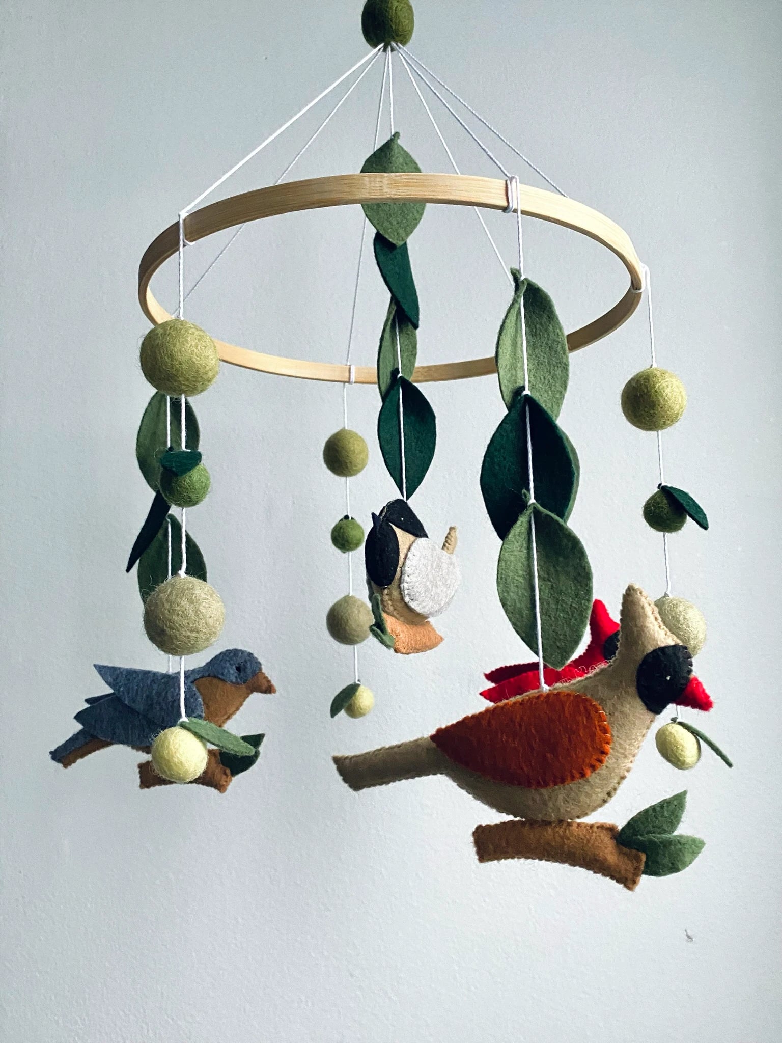 Bird baby mobile thumbnail - 1
