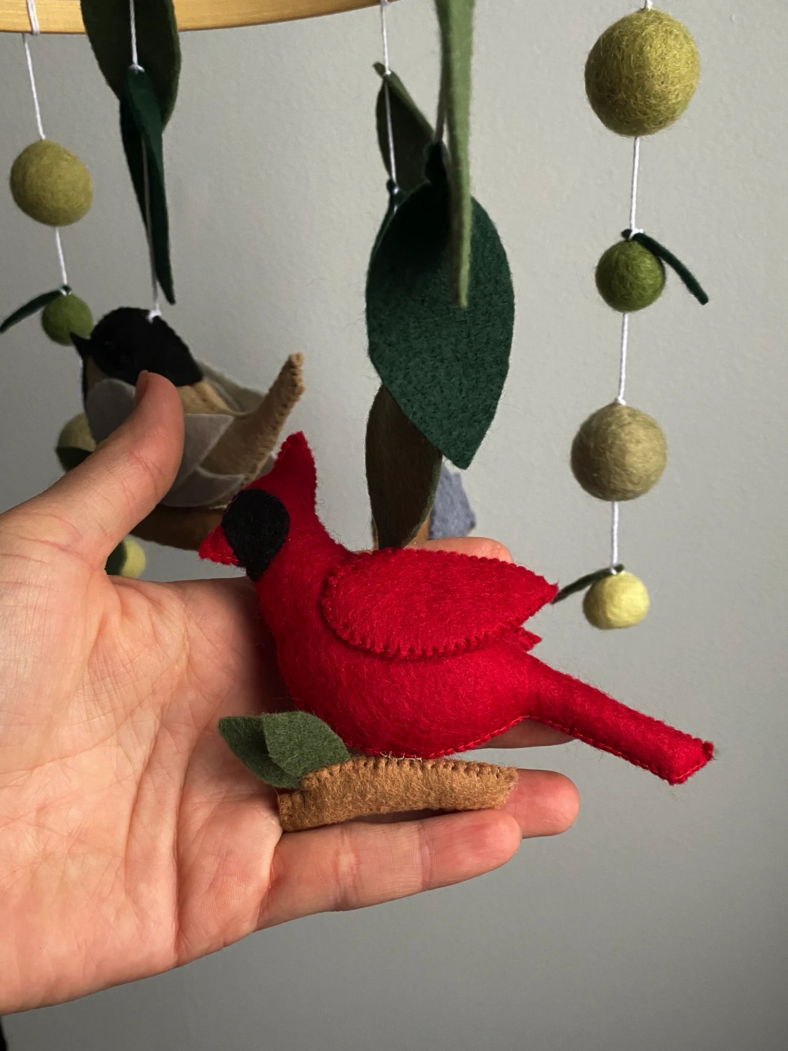 Bird baby mobile thumbnail - 3