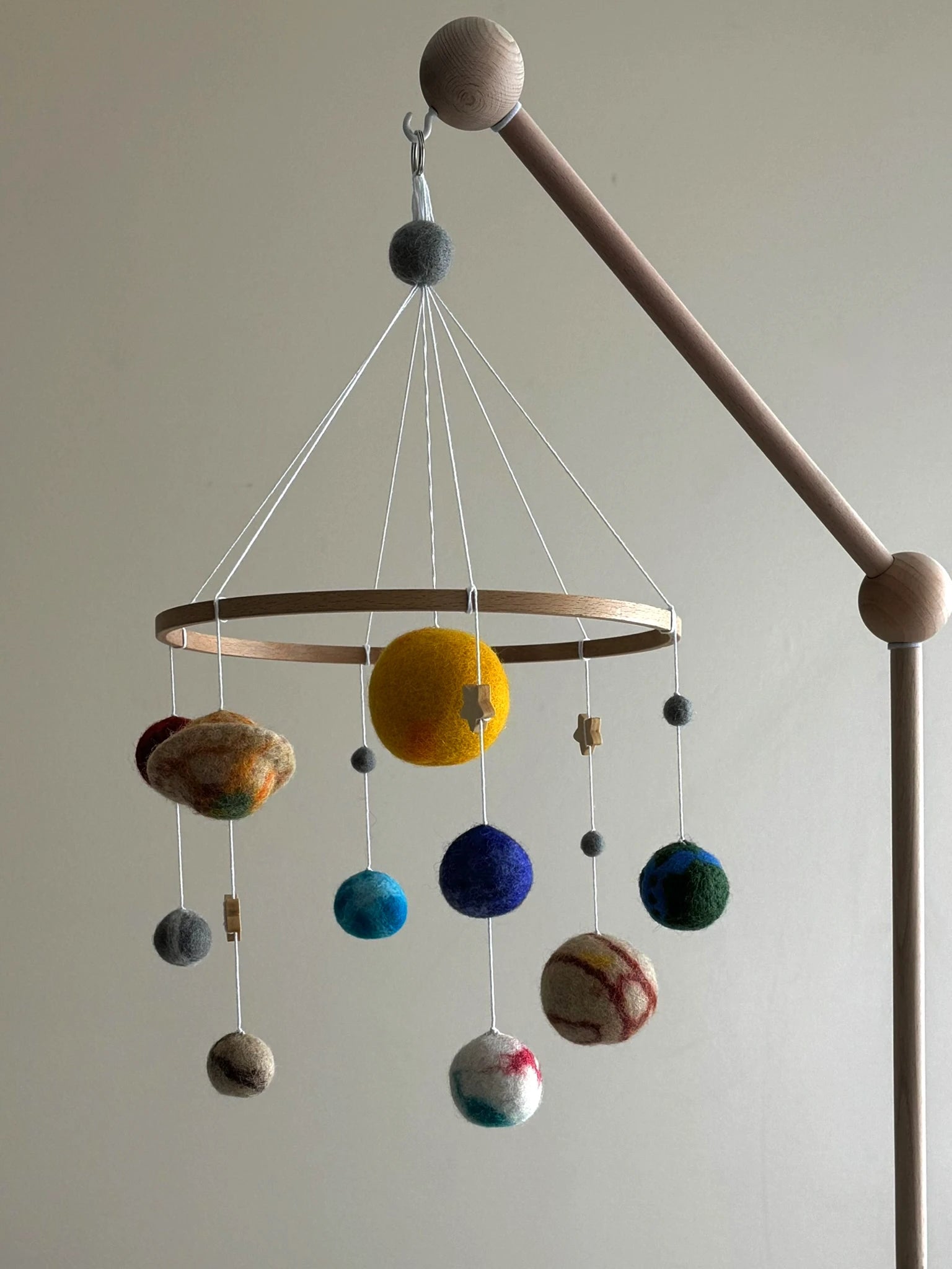 Space baby mobile thumbnail - 4