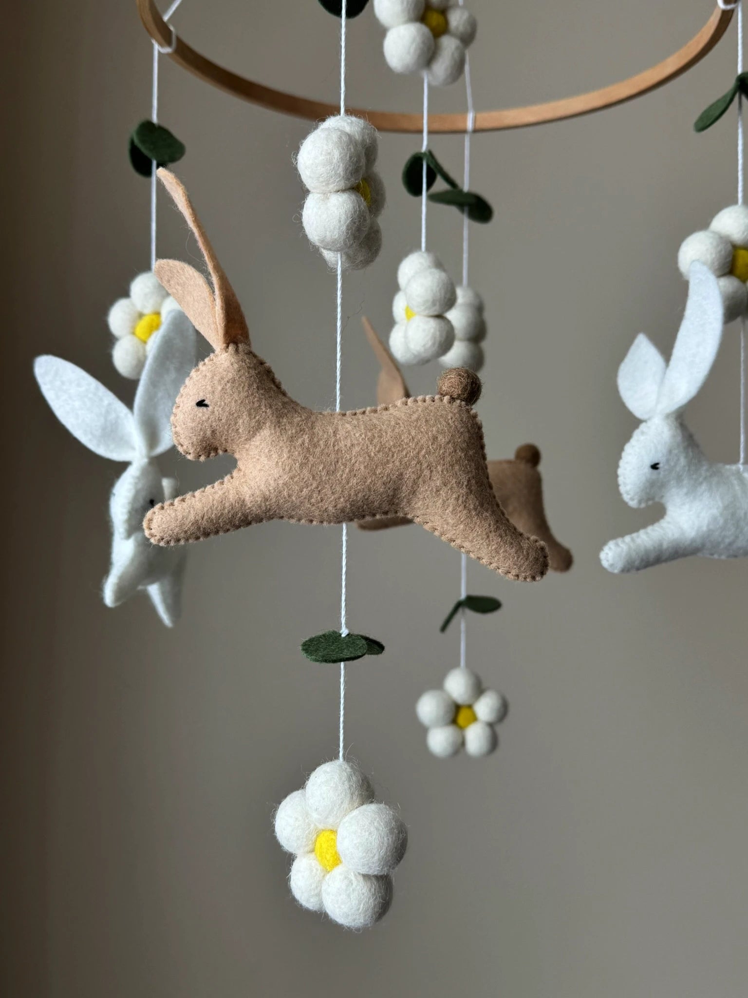 Bunny nursery mobile thumbnail - 4