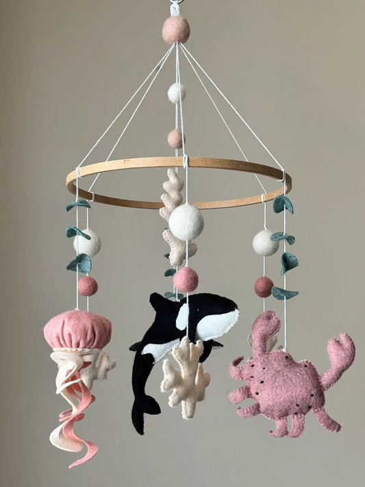 Nautical nursery crib mobile - 2