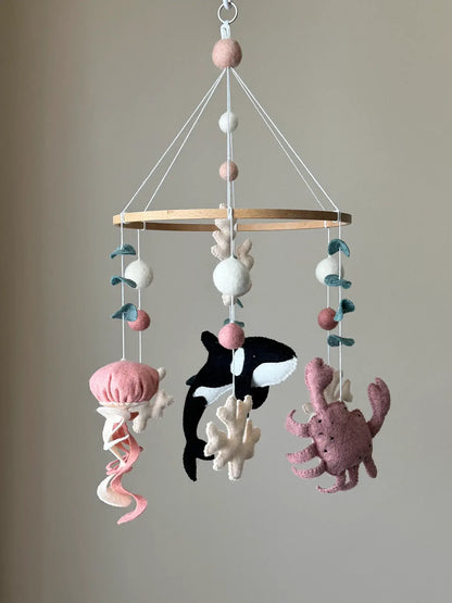 Nautical nursery crib mobile - 4