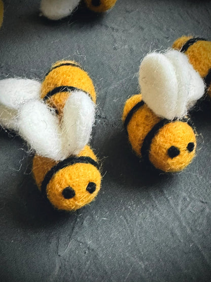 Felt Bees - 1