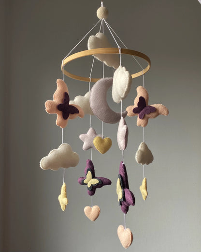 Butterfly baby mobile - 1