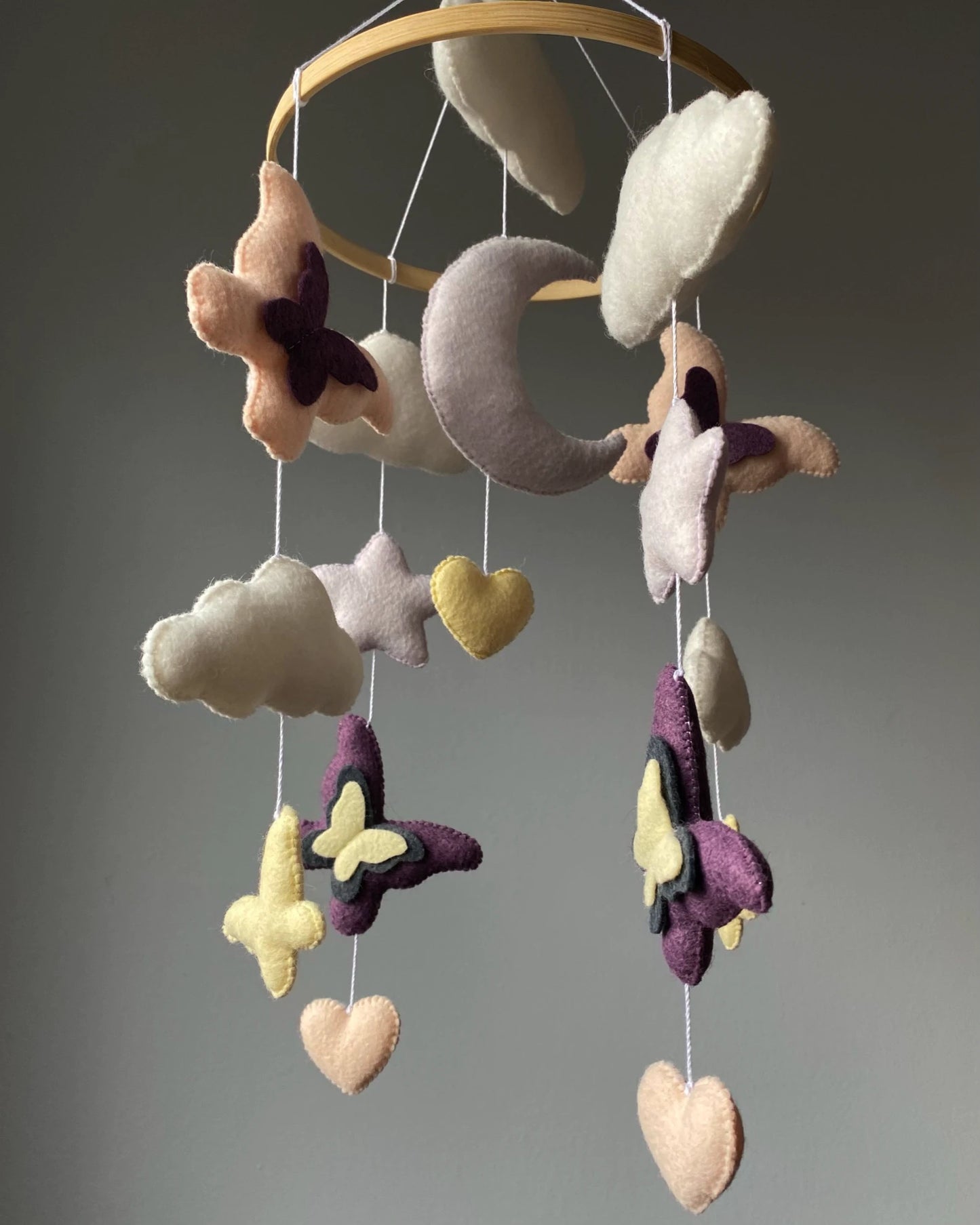 Butterfly baby mobile