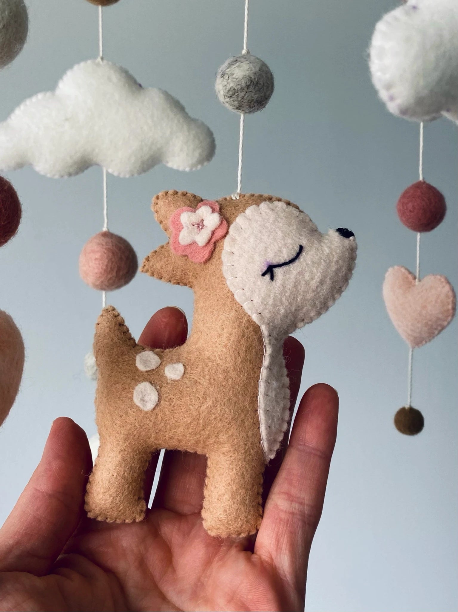 Deer mobile thumbnail - 4