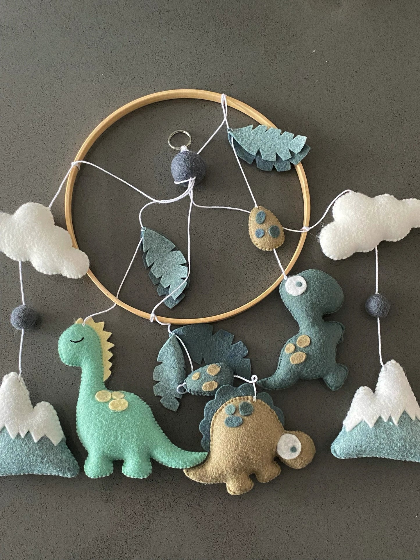 Dinosaur nursery mobile