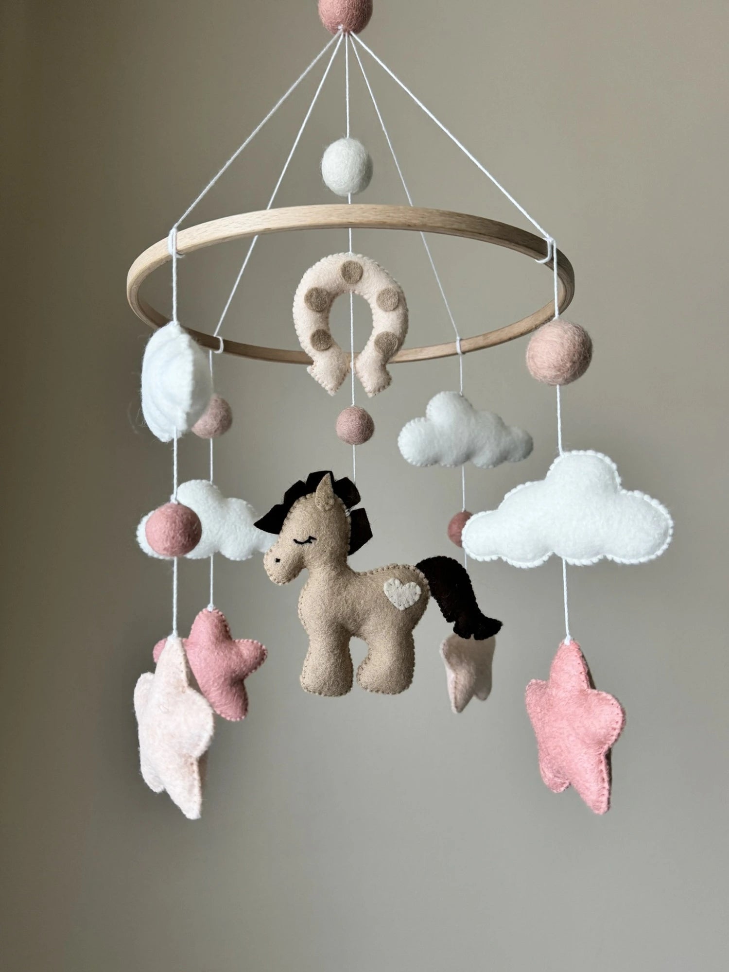 Horse baby mobile thumbnail - 1