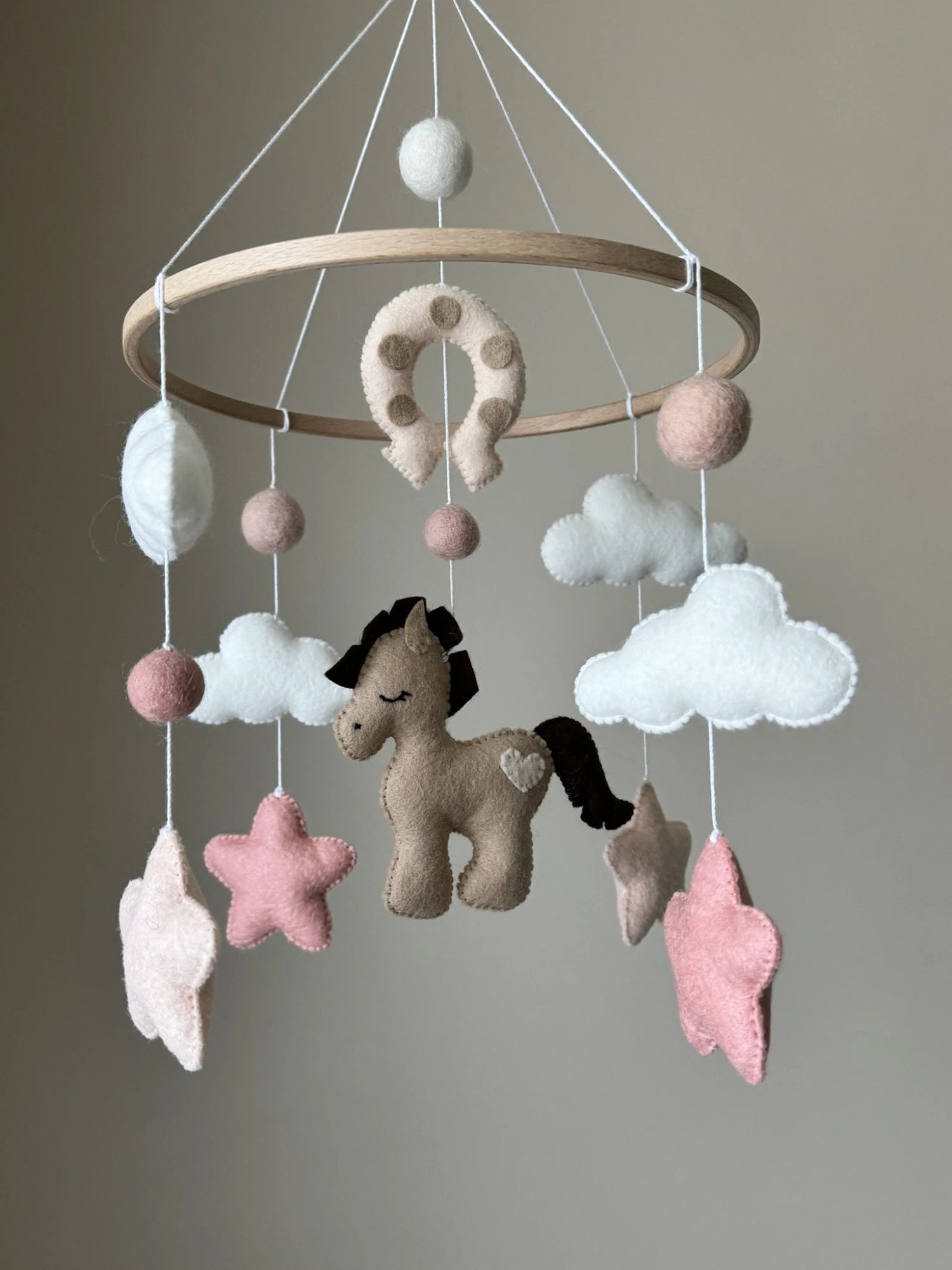 Horse baby mobile thumbnail - 4