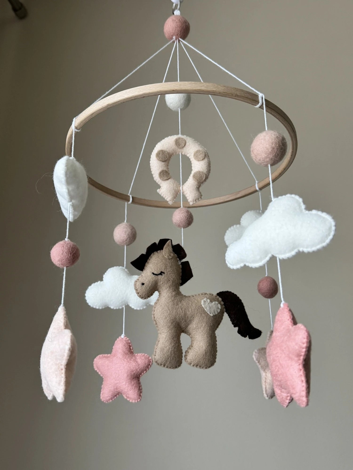 Horse baby mobile thumbnail - 5