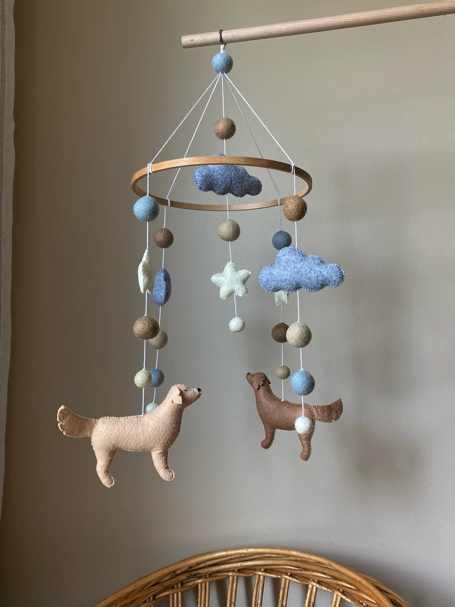 Dogs mobile for nursery thumbnail - 8