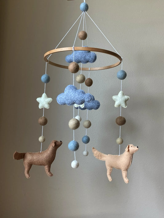 Dogs mobile for nursery - 1