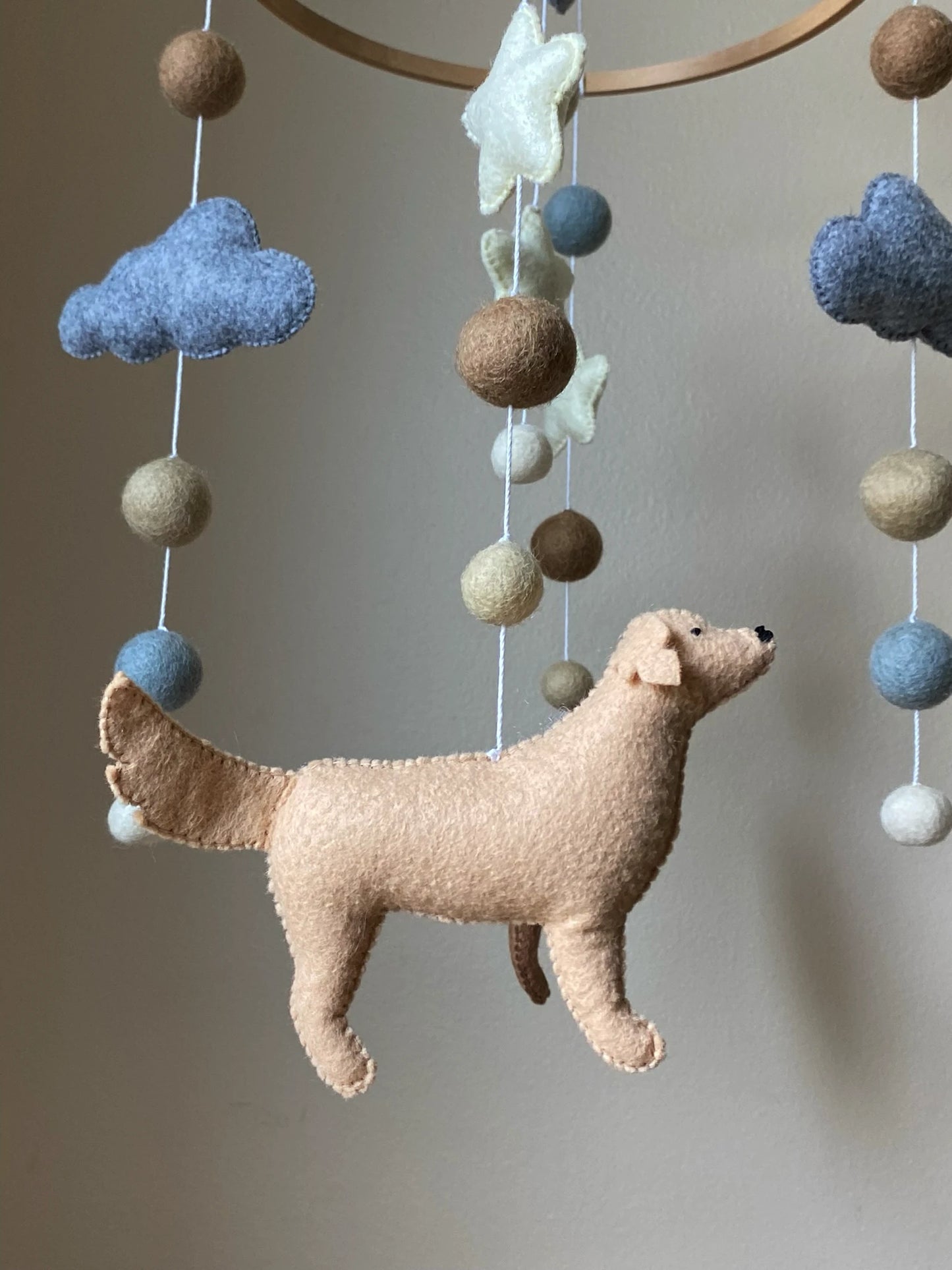 Dogs mobile for nursery