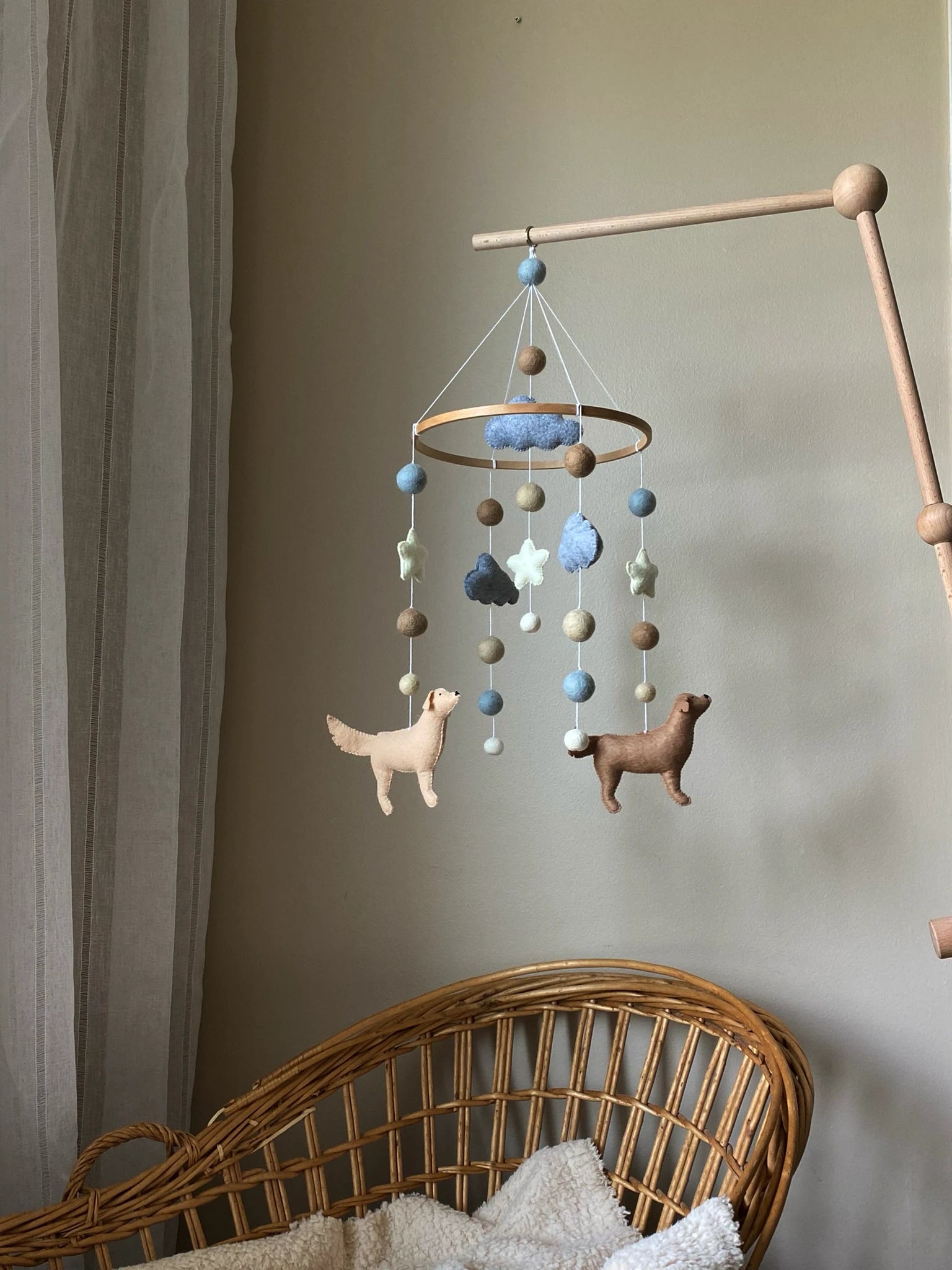 Dogs mobile for nursery thumbnail - 5