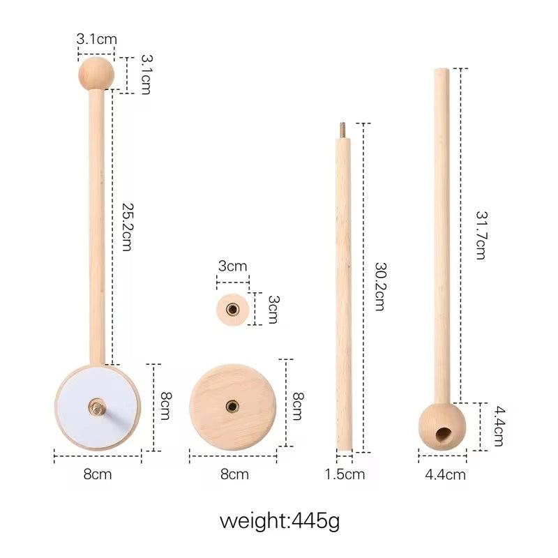 Wooden baby mobile holder thumbnail - 3