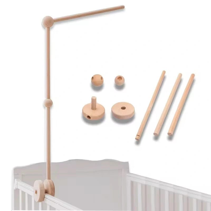 Wooden baby mobile holder thumbnail - 2