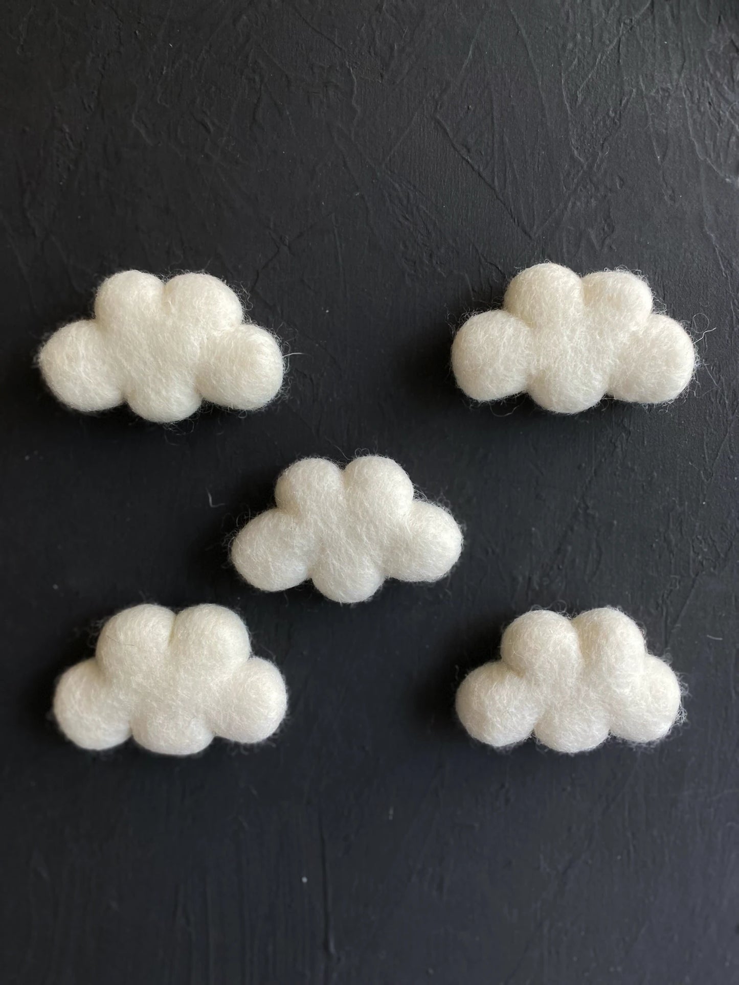 Felt clouds