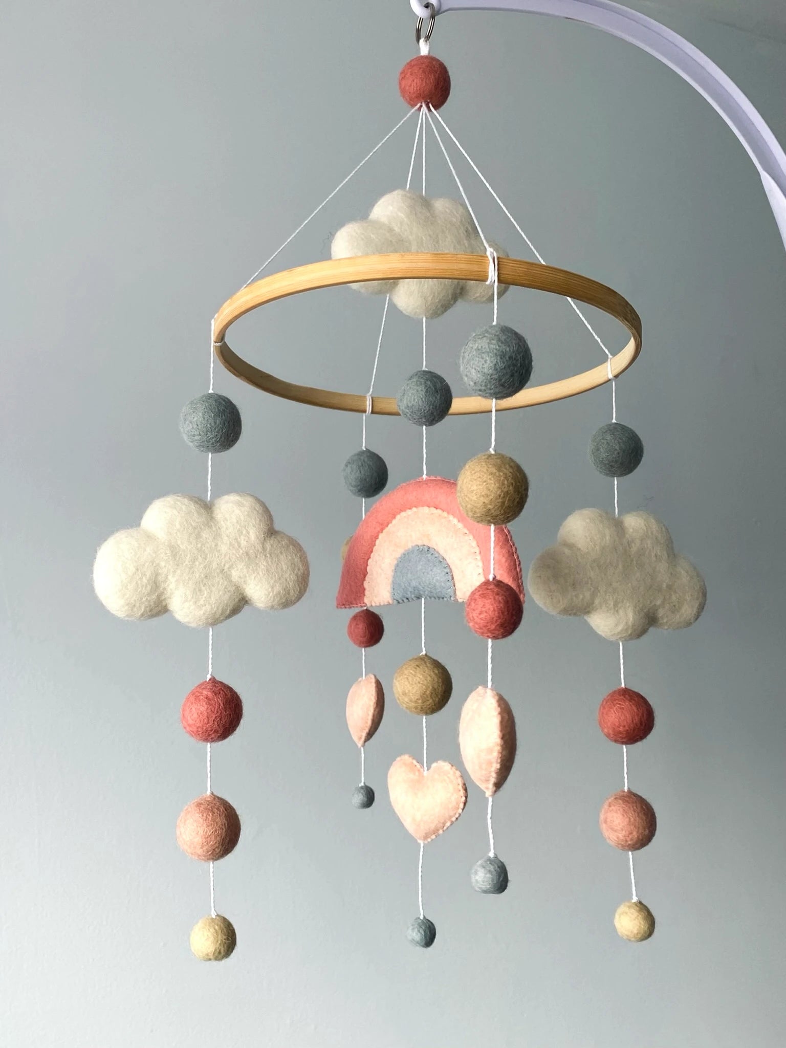 Rainbaw baby mobile thumbnail - 1