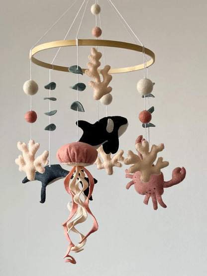 Nautical nursery crib mobile - 7