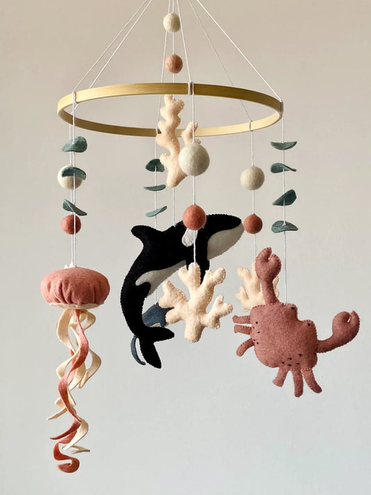 Nautical nursery crib mobile - 1