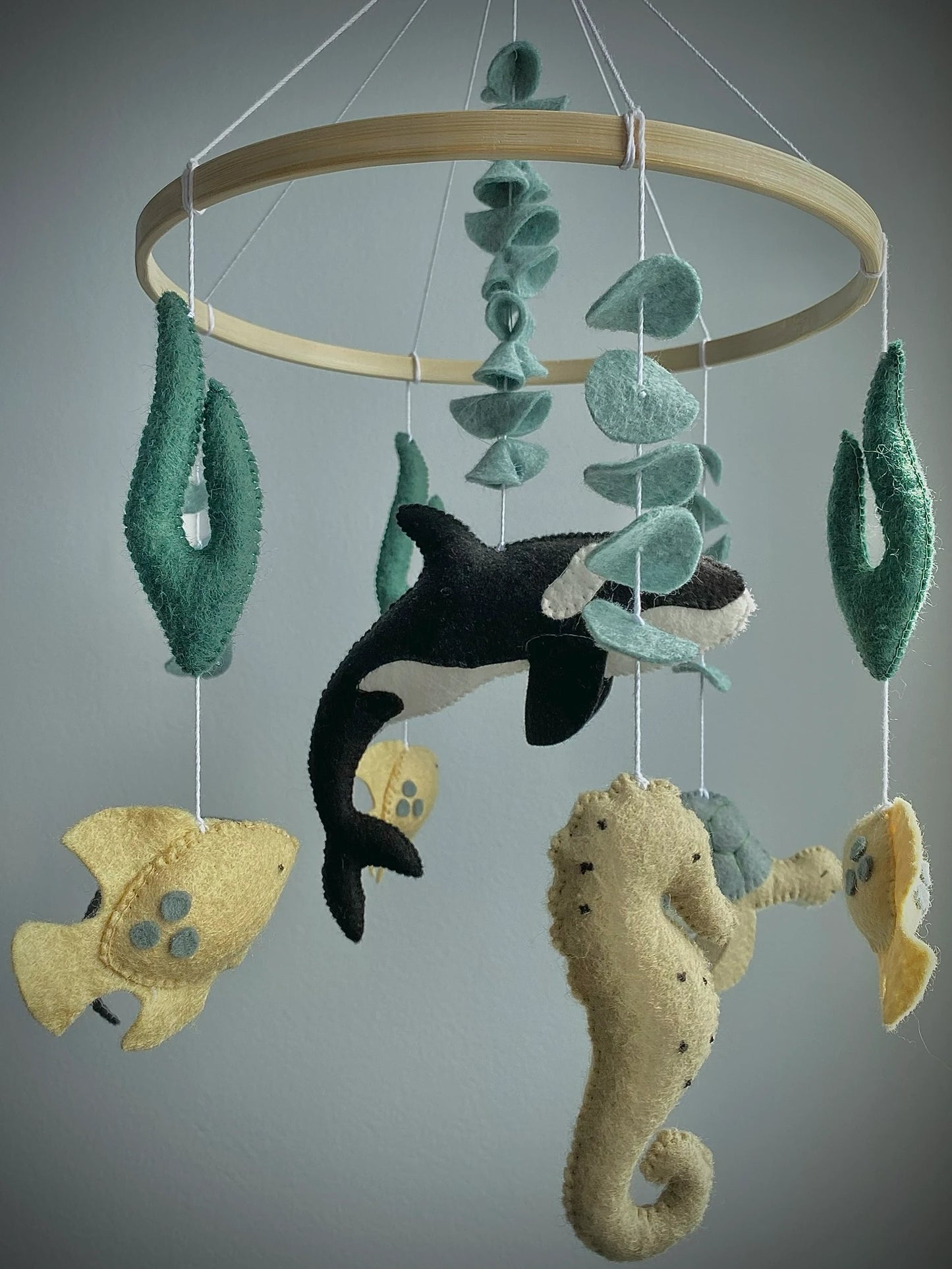 Nautical nursery mobile