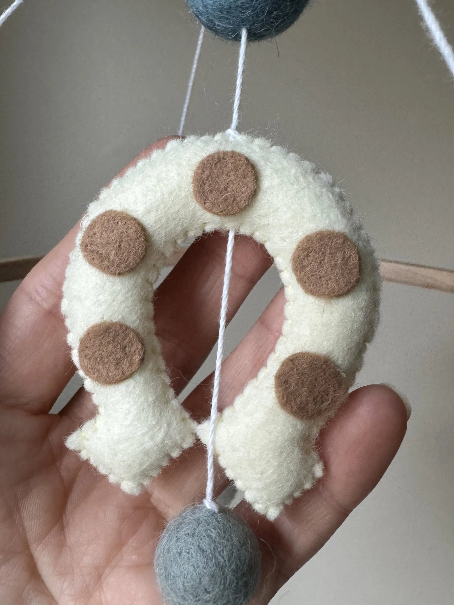 Horse Baby Mobile for Boy Nursery – Western Crib Mobile thumbnail - 5