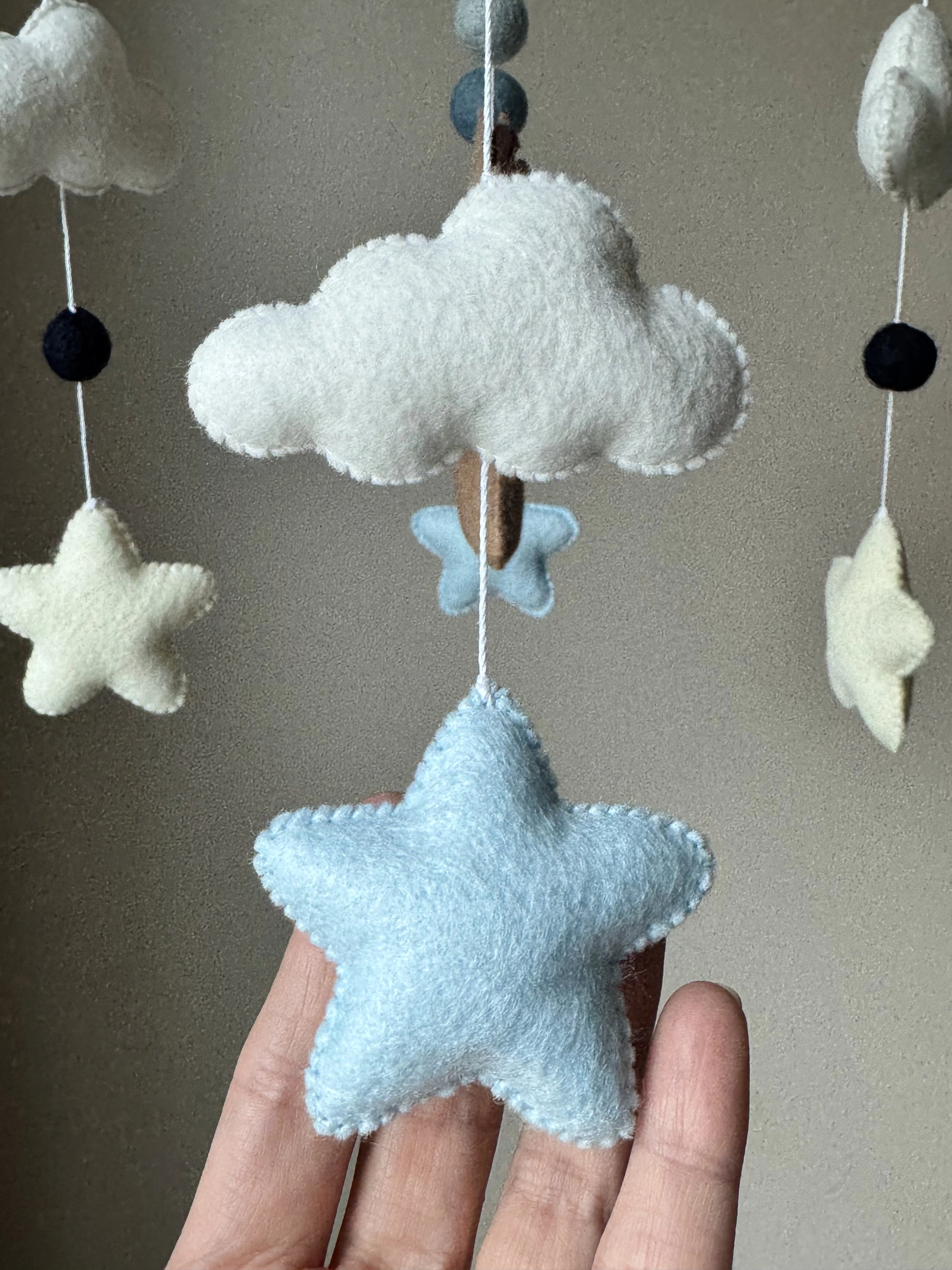 Horse Baby Mobile for Boy Nursery – Western Crib Mobile thumbnail - 4