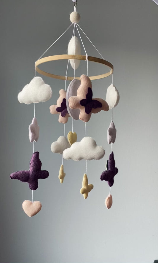 Butterfly baby mobile - 2