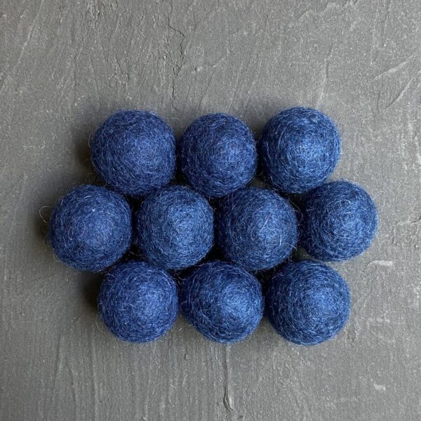 Rhino wool felt balls