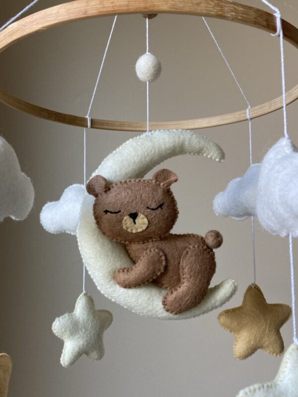 Sleepy Teddy Bear mobile - Image 3