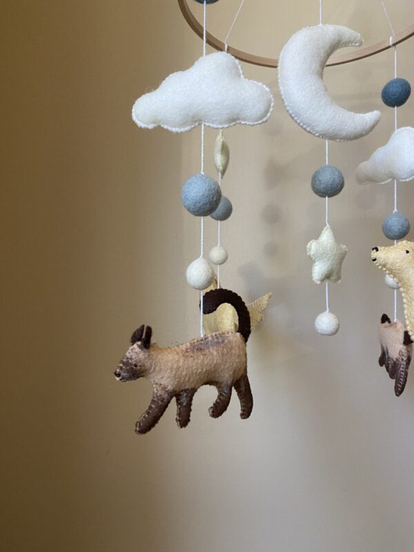 Dogs and cats baby mobile - Image 2