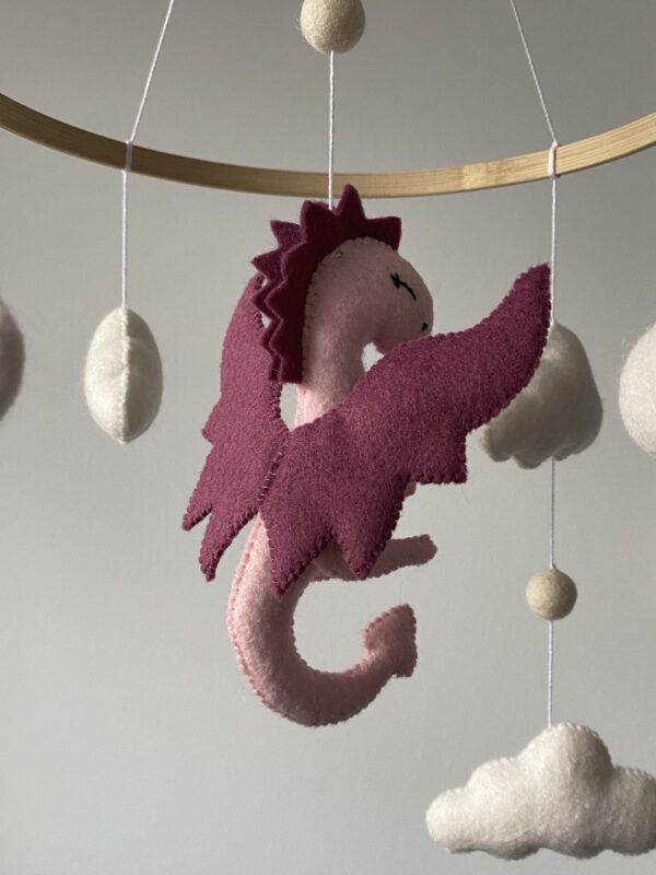 Pink dragon mobile - Image 4