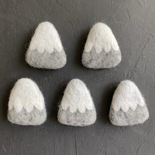 Needle Felted Mountains