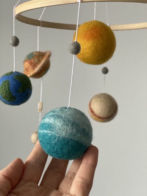 Solar system mobile with 9 planets and Sun - Image 2